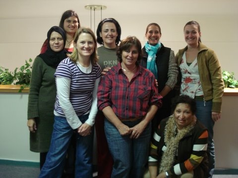 A group of women at a WOMBS doula training class
